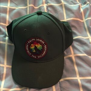 Ralph Lauren Forest Green Wilderness Cap